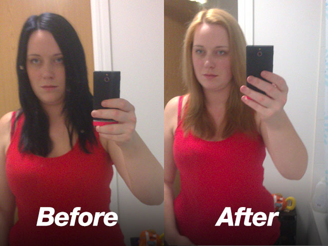 Hair Color Remover Before After designersfore
